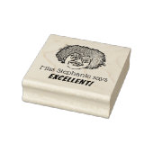 パーソナライズされた先生写真と検証 ラバースタンプ (スタンプ)