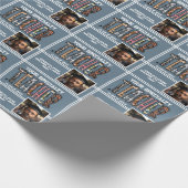 パーソナライズされた先生名卒業年 ラッピングペーパー (角)