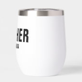 パーソナライズされた先生名 (背面)