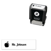 パーソナライズされた先生名 セルフインキングスタンプ (インサイチュ)