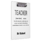 パーソナライズされた先生定義クリップボード クリップボード (右)