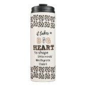 パーソナライズされた先生引用文ギフト |メス |おもしろい タンブラー (正面)