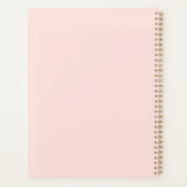 パーソナライズされた先生引用文  プランナー手帳 (裏面)