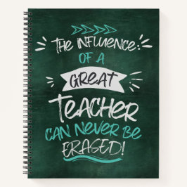 パーソナライズされた先生感謝螺旋ノート ノートブック
