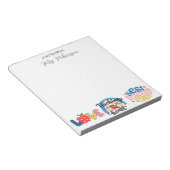 パーソナライズされた先生最高の先生 ノートパッド (アングル)