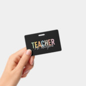 パーソナライズされた先生評価新学期 バッジ (手持ち)