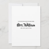 パーソナライズされた先生謝礼区分 サンキューカード (裏面)