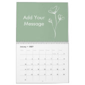 パーソナライズされた先生退職新年の贈り物 カレンダー (1月 2027)