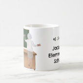 パーソナライズされた先生退職金マグカップ コーヒーマグカップ (中央)