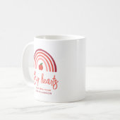 パーソナライズされた先生鑑賞引用文マグカップ コーヒーマグカップ (正面左)