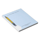 パーソナライズされた先生 ノートパッド (アングル)