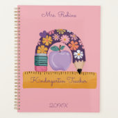 パーソナライズされた先生 プランナー手帳 (正面)