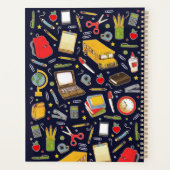 パーソナライズされた先生 プランナー手帳 (裏面)