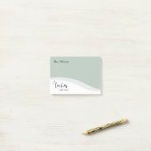 パーソナライズされた先生 ポストイット (デスク上)