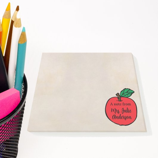 パーソナライズされた先生 ポストイット