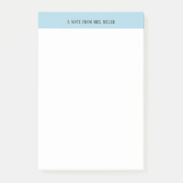 パーソナライズされた先生 ポストイット