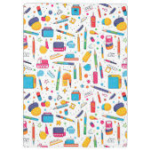 パーソナライズされた先生-名前をカスタムする新学期 クリップボード (裏面)