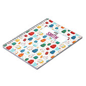 パーソナライズされた先生-名前をカスタムする新学期 ノートブック (左側)