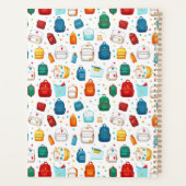 パーソナライズされた先生-名前をカスタムする新学期 プランナー手帳 (裏面)