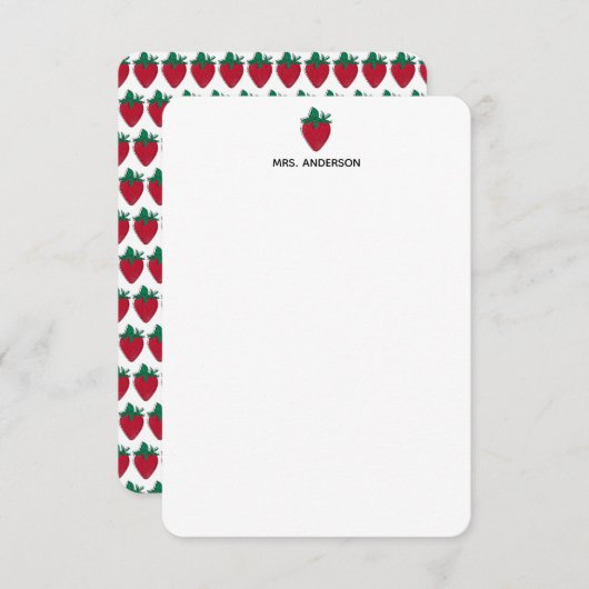 パーソナライズされた先生 招待状 (正面/裏面)