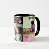 パーソナライズされた写カスタム真文字 マグカップ (正面右)