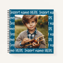 パーソナライズされた写真とタイトル すべての機会に最適なオーシャンブルー