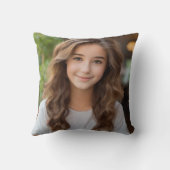 パーソナライズされた写真スモダンクリプト名愛 クッション (裏面)