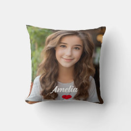 パーソナライズされた写真スモダンクリプト名愛 クッション