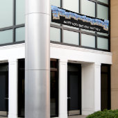 パーソナライズされた写真テンプレート誕生日/その他のイベント 横断幕 (ビルの外側)