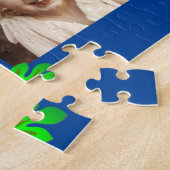 パーソナライズされた写真テンプレート ジグソーパズル (側面)