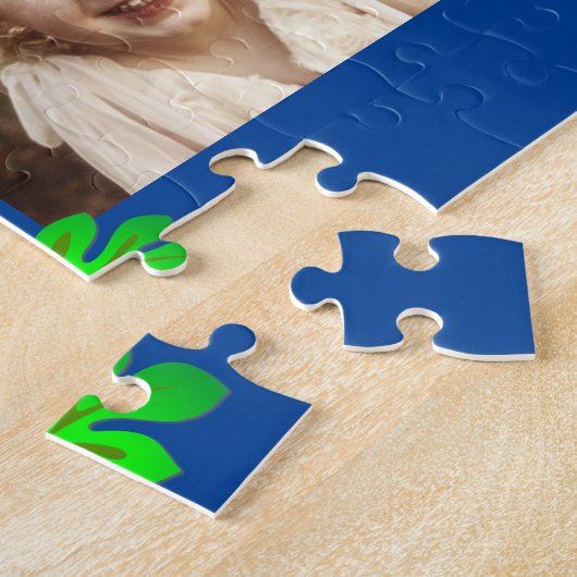 パーソナライズされた写真テンプレート ジグソーパズル (側面)