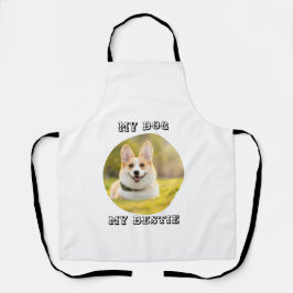 パーソナライズされた写真テンプレートfor My Dog – マイ最高の エプロン