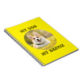 パーソナライズされた写真テンプレートfor My Dog – マイ最高の ノートブック (右側)