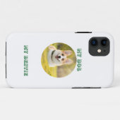 パーソナライズされた写真テンプレートfor My Dog – マイ最高の Case-Mate iPhoneケース (裏面(横))