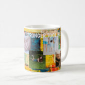 パーソナライズされた写真マカスタムグ写真とテキスト コーヒーマグカップ (正面右)