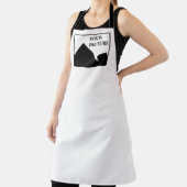 パーソナライズされた写真会社名の追加 エプロン (インサイチュ)