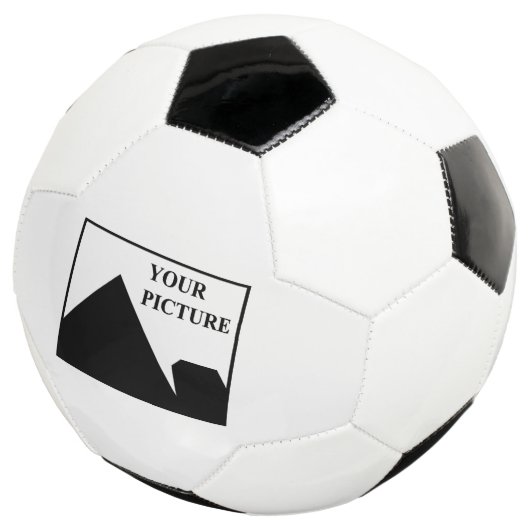 パーソナライズされた写真会社名の追加 サッカーボール (3/4)