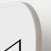 パーソナライズされた写真会社名の追加 ピックルボールラケット (左詳細)