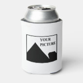 パーソナライズされた写真会社名の追加 缶クーラー (缶裏面)