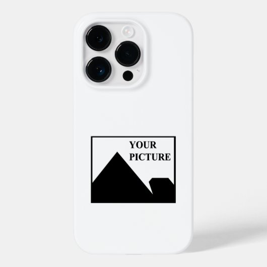 パーソナライズされた写真会社名の追加 Case-Mate iPhoneケース (裏面)