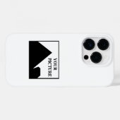 パーソナライズされた写真会社名の追加 Case-Mate iPhoneケース (裏面 (横))