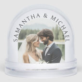 パーソナライズされた写真名の結婚記念 (正面)