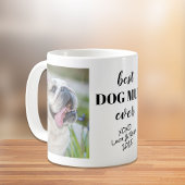 パーソナライズされた写真最高の犬の母 コーヒーマグカップ