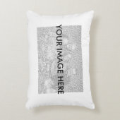 パーソナライズされた写真枕 |ここに画像を追加します アクセントクッション (正面(垂直))