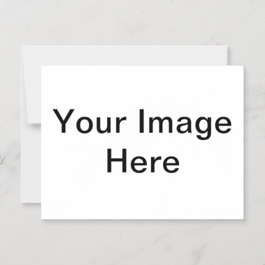 パーソナライズされた写真磁気はがき  マグネット招待状 (正面)