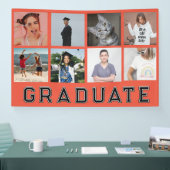 パーソナライズされた写真8枚卒業生パーティー 横断幕 (トレードショー)