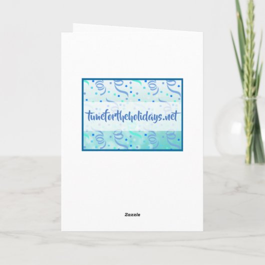 パーソナライズされた写真 ありがとう お父さん 父の日 カード (裏面)