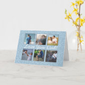 パーソナライズされた写真 父の日のカード カード (黄色い花)