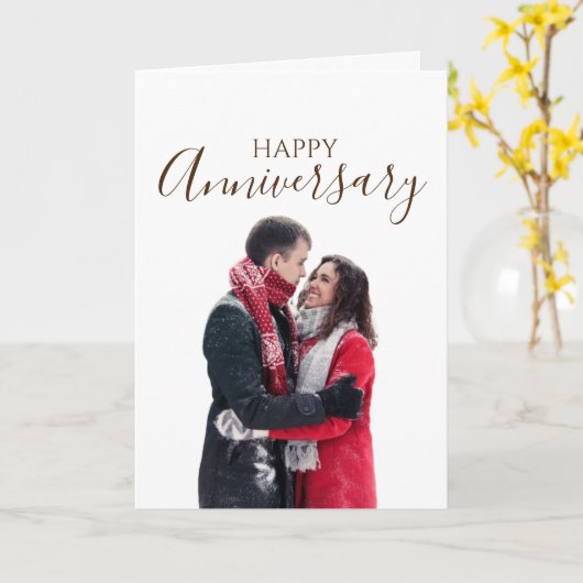 パーソナライズされた冬おめでとう カード (黄色い花)