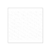 パーソナライズされた冬の幾何学模様 ラバースタンプ (インプリント)